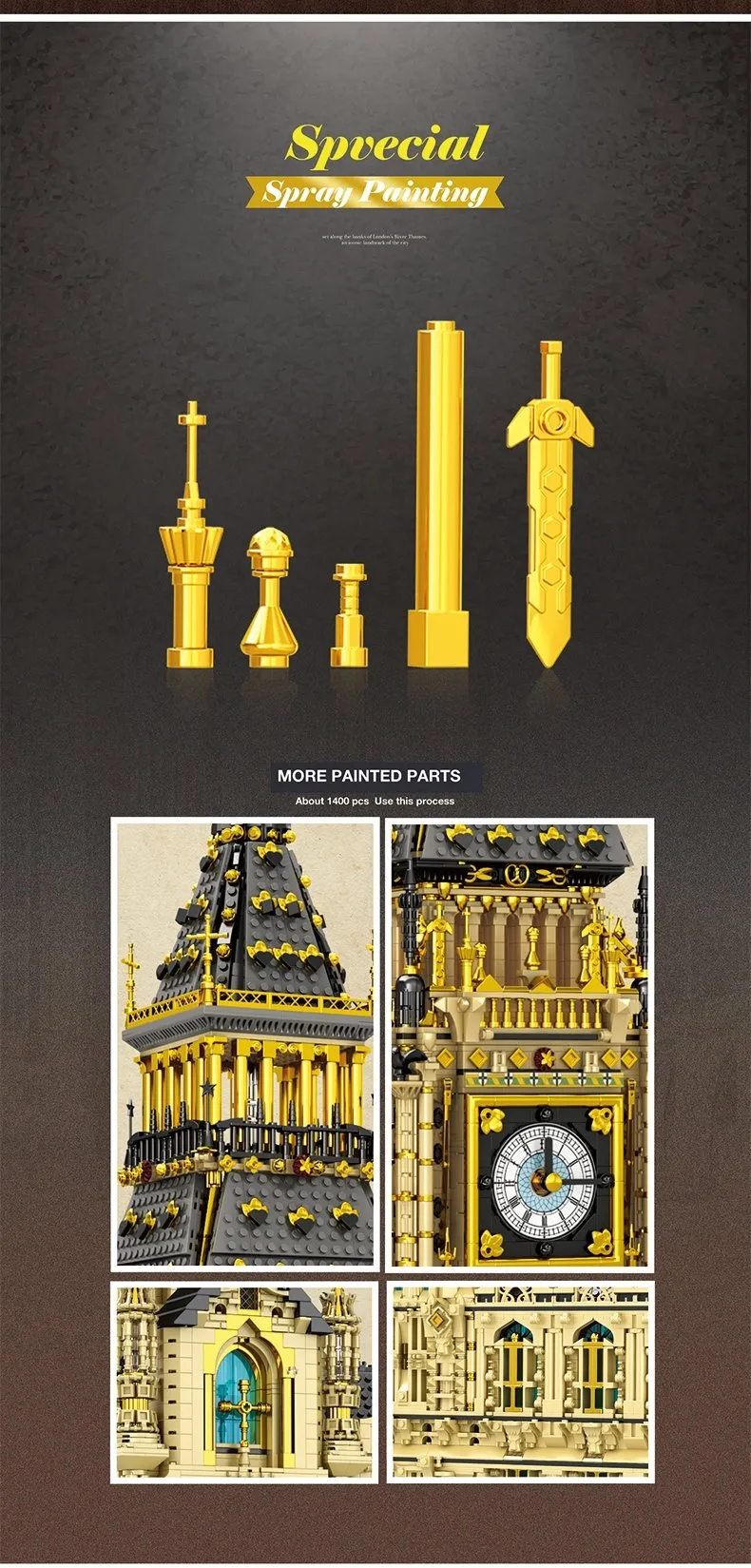 Bloques REOBRIX 55012 - Big Ben - 13 825 elementos